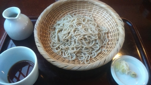「ざる蕎麦800円」@きなりの写真