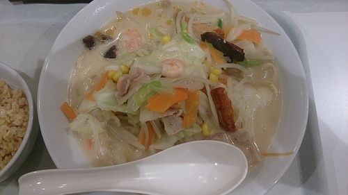 「長崎ちゃんぽん 麺1.5倍」@リンガーハット イオン南松本店の写真