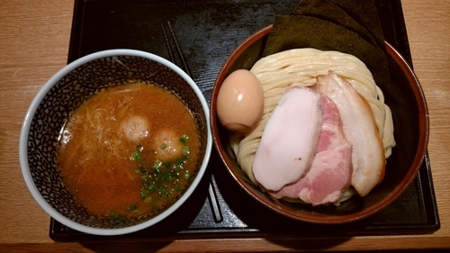 「特製濃厚魚介つけ麺を　中盛り」@麺屋 一燈の写真