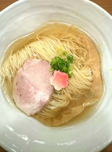 「鯛塩そば」@鯛塩そば 灯花 本店の写真