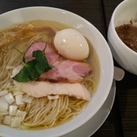 塩らぁめん＋味玉＋スパイシーカレー
