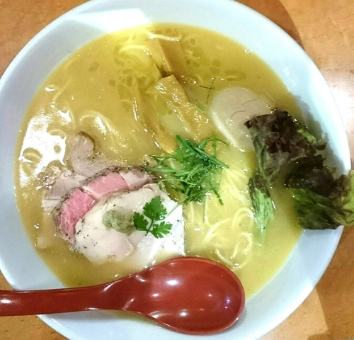 「特製鶏白湯ラーメン」@麺屋 翔 西新宿本店の写真