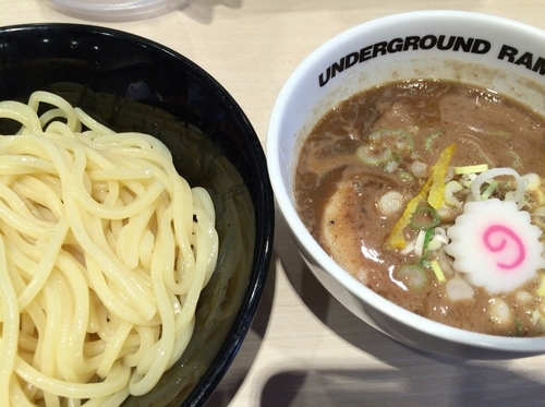「つけめん（濃厚）」@UNDERGROUND RAMEN 頑者 コクーンシティさいたま新都心店の写真