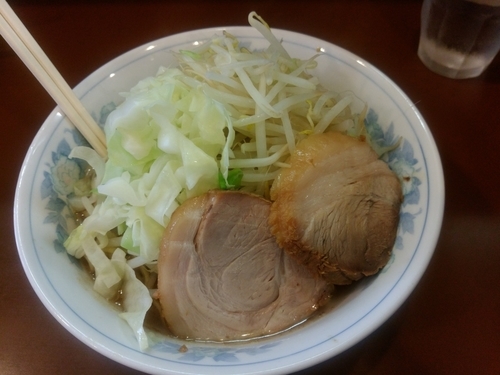 「小ラーメン　ヤサイアブラ」@らーめん陸の写真