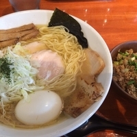 淡麗中華そば【特製+大盛】&チャーシュー丼