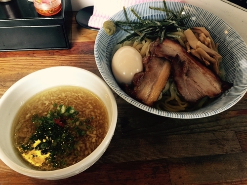 「特製淡麗塩つけ麺」@塩つけ麺 灯花の写真