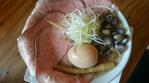 「しじみらーめん」@くそオヤジ最後のひとふりの写真