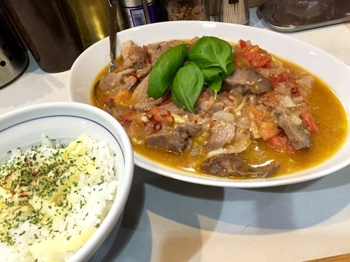 「【限定】鴨と完熟トマトのアラビアータ(チーズご飯付き)」@麺屋 扇 SENの写真