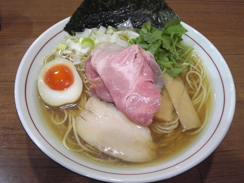 「煮干そば・白醤油」@寿製麺よしかわ 川越店の写真