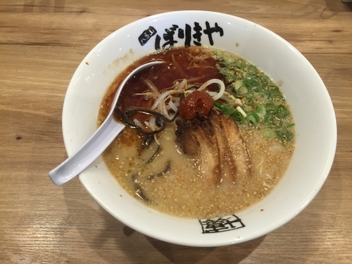 「ばりこてめん」@八番山ばりきや 富岡店の写真