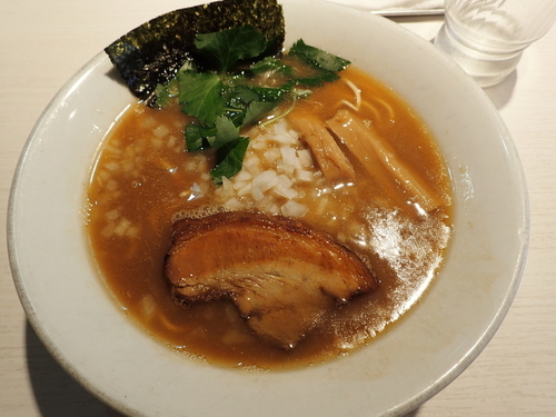 「煮干しラーメン 680円」@煮干し中華そば 一燈の写真