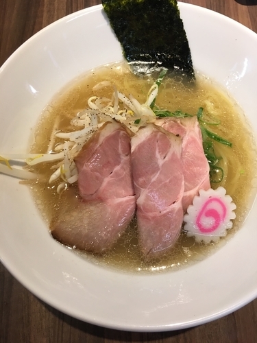 「限定 塩ラーメン」@麺屋 ひかりの写真