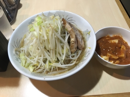 「フュージョン 800円」@蒙麺 火の豚の写真