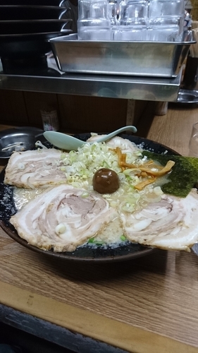 「味噌チャシュー麺」@屋台ラーメンとんこつ貴生の写真