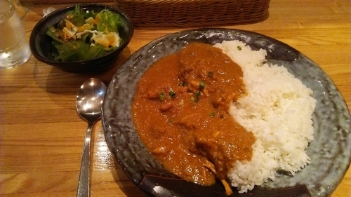 「チキンカリー 850円（だったかな）」@金子咖哩 かれー王国の写真