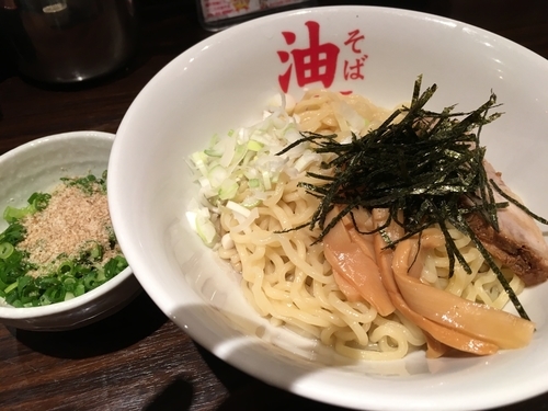 「油そば＋ネギゴマ」@油そば 一二三の写真