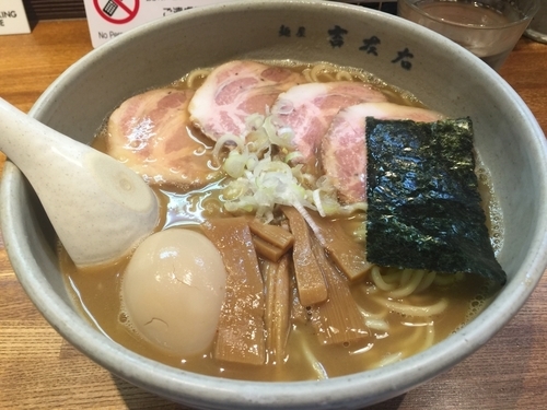 「大盛らーめん味玉＋チャーシュー」@麺屋吉左右の写真
