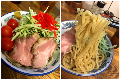 「冷やし中華 (小麦ヌーヴォー2016Ver) ￥800」@くじら食堂の写真