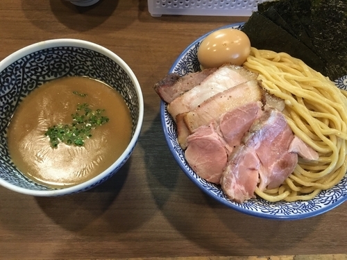 「【限定】特製太刀魚濃厚つけ麺＆特盛＆海苔」@煮干しつけ麺 宮元の写真