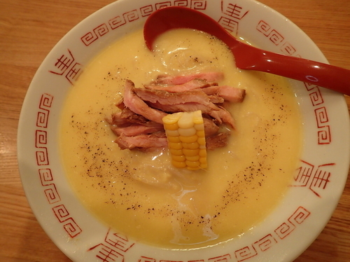 「トウキビの冷やし麺」@麺や 七彩 八丁堀店の写真