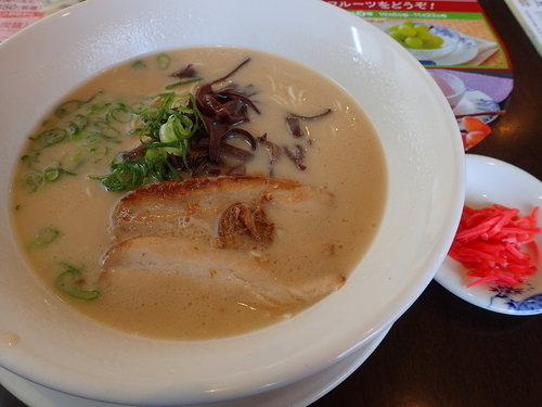 「【期間限定】博多風とんこつラーメン」@バーミヤン 矢板店の写真
