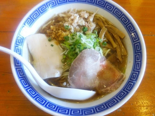 「らーめん（中盛）」@鶏だしらーめん蒼生の写真