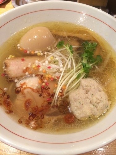 「地球の特製塩そば」@地球の中華そばの写真