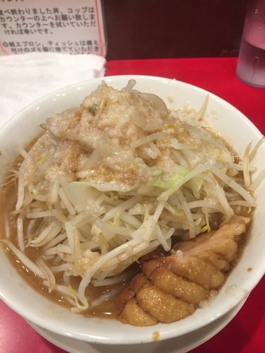 「ラーメン 野菜アブラマシ」@用心棒の写真