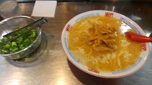 「特製メンマラーメン　大盛」@味の名門 南草津店の写真