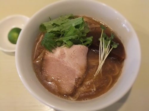 「【限定】秋刀魚らーめん」@らーめん コッコの写真