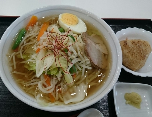 「タンメン（650円）」@道の駅 さかいの写真