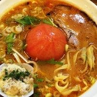 【９月限定】丸ごとトマトらーめん＋チーズ飯（小）