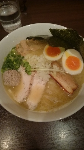 「特製濃厚鶏塩そば」@麺屋 くまがいの写真