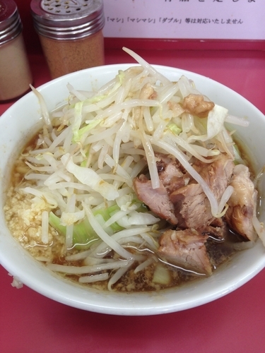「少なめ」@ラーメン二郎 小岩店の写真