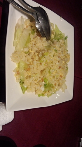 「からすみレタス炒飯　¥1,400」@老知味斎中国菜 知味斎の写真