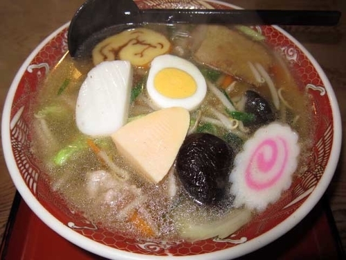 「五目中華ソバ　650円」@さかえやの写真