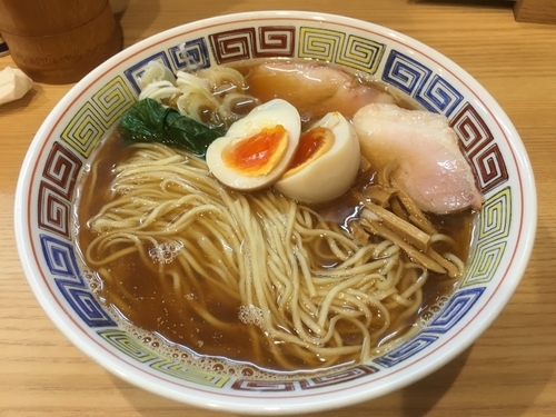 「味玉中華そば 大盛り」@ほっこり中華そば もつけの写真