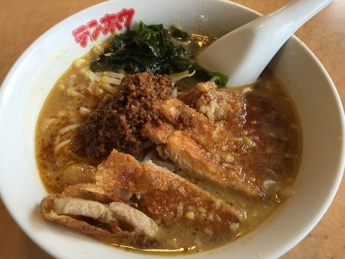 「肉揚げタンタンメン」@テンホウ 松本渚店の写真