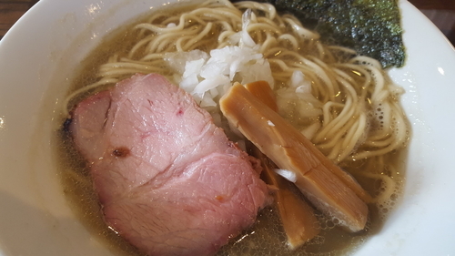 「純煮干そば」@活龍煮干そば専門店 にぼしのなみの写真