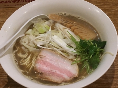 「煮干し塩らぁめん」@バードメンの写真