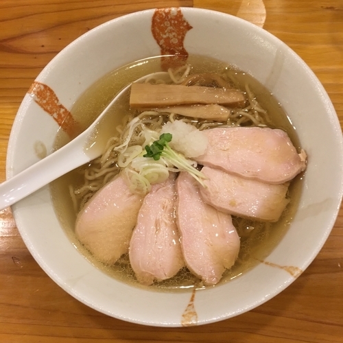 「煮干し肉鶏そば (900円)」@中華そば 芯せかいの写真