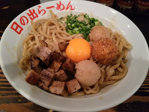 「ガッツ麺ＤＸ　（大盛：無料）」@日の出らーめん 千種分店の写真