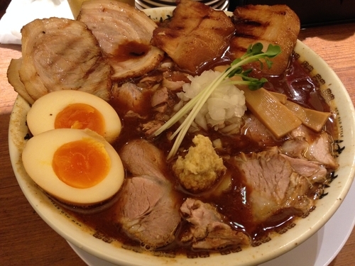 「肉そば味噌　スペシャル」@NEW OLD STYLE 肉そば けいすけの写真