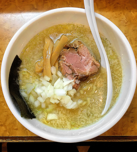 「背脂煮干しそば 750円」@中華そば 児ノ木の写真