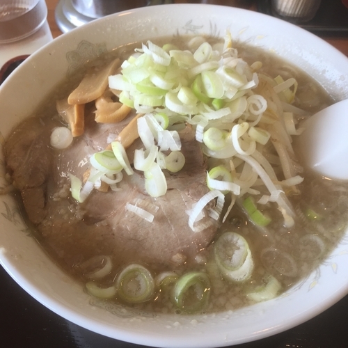 「醤油とんこつラーメン」@北海とんこつらーめん 純輝 神栖店の写真