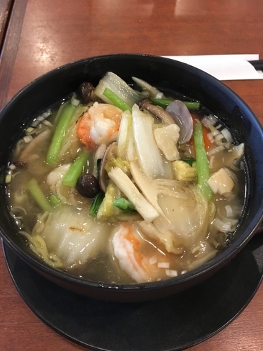 「海鮮あんかけ麺1280円」@中華レストランChina Fan 草加店の写真