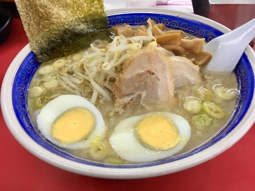 「ランチラーメン(カタメ、、カラメ) ¥880」@MURAYAMAホープ軒 本店の写真