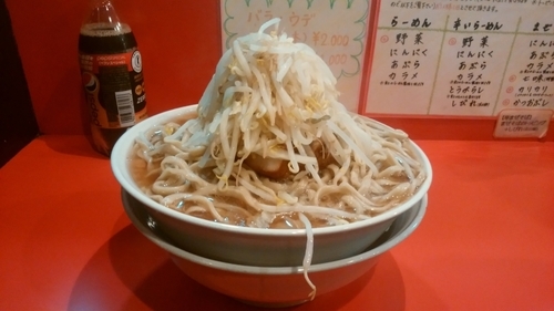 「ラーメン　大　600g」@麺屋 桐龍の写真
