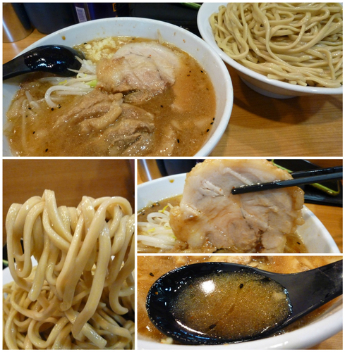 「小つけ麺（野菜少なめ・ニンニク）¥880」@ラーメン二郎 八王子野猿街道店2の写真