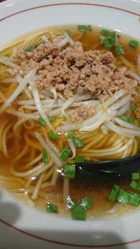 「ランチ台湾ラーメン９００円」@歓迎 銀座中央通り店の写真